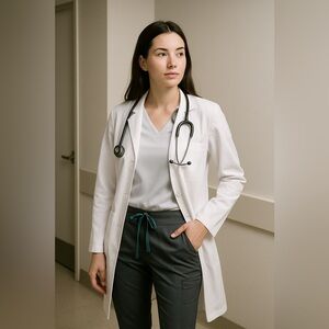 FIGS Technical Collection Gray Jogger Scrub Pants XS Yola